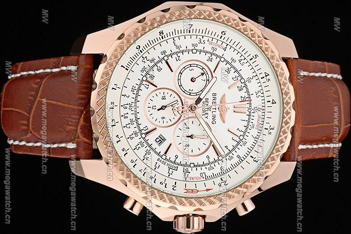 Breitling Bentley Gold Case 622233 Fake Watch Review